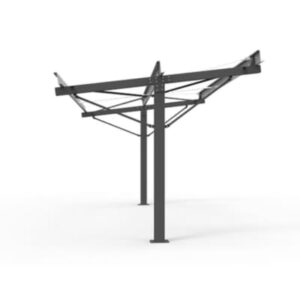 Ombrière photovoltaïque simple OmbriTech made in France